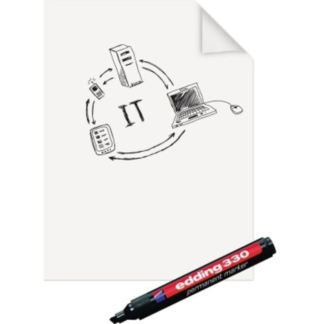 LEGAMASTER Magic-Chart Folie B600xH800mm ( 9000483334 )