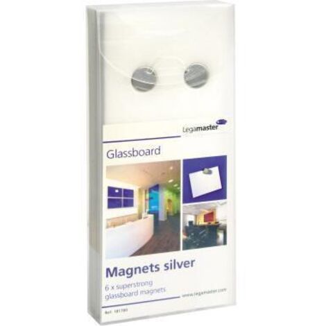 Legamaster Magnet 7-181700 für Glasboard 12mm si 6 St./Pack.