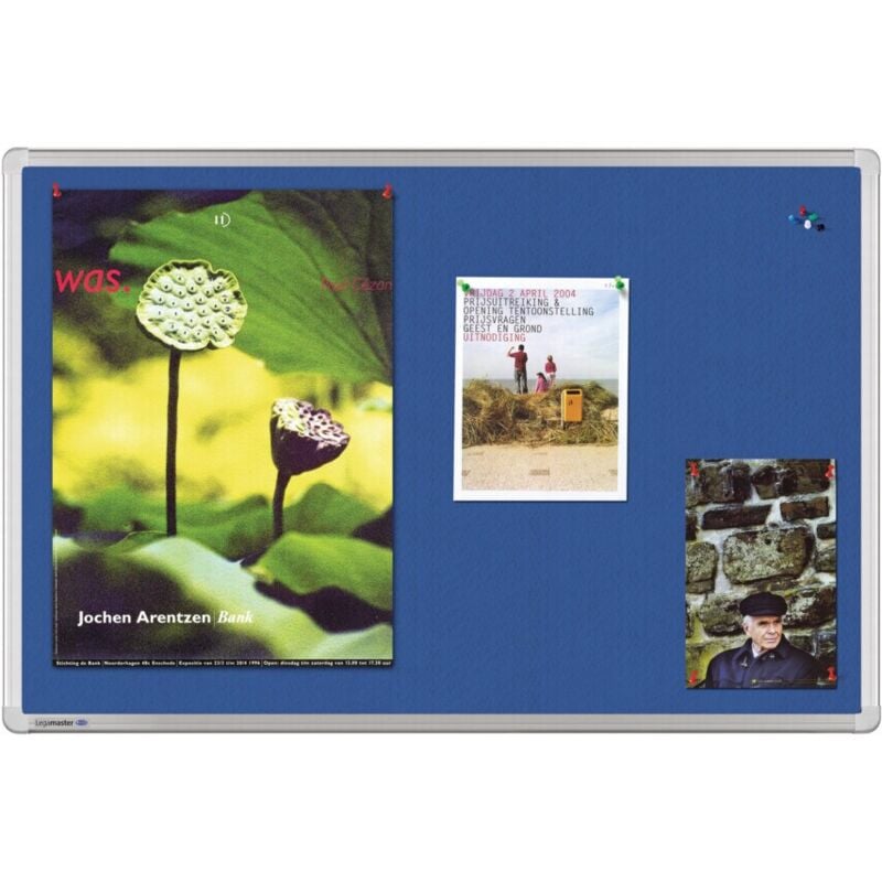 Universal Pin Board Blue 600X900MM - Legamaster