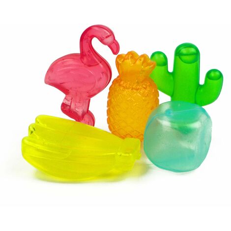 Legami Club Tropicana - Cubetti di Ghiaccio Riutilizzabili, 16 Pezzi, Multicolore