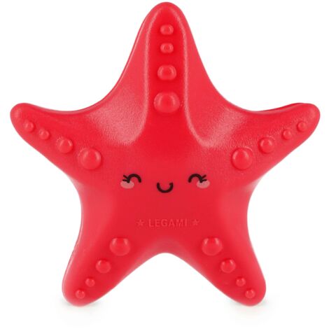 Legami - Set di 4 Picchetti Ferma Telo Mare, da Impiantare nella Sabbia o in Terreni soffici, Impediscono al Telo di Volare via, Resistenti, 6,5x17 cm, Tema Starfish