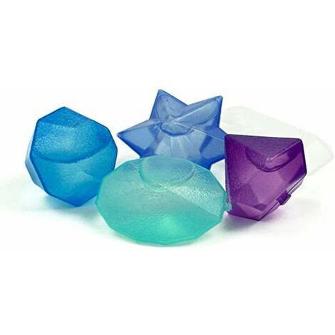 Legami Shine Bright - Cubetti di Ghiaccio Riutilizzabili, 16 Pezzi, Multicolore