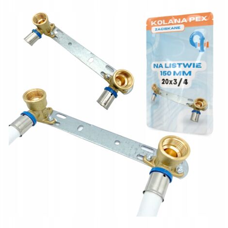 Legen Sie den vollständigen Namen des PEX 20x3/4 KNEE Faucet Mounting Strip manuell fest
