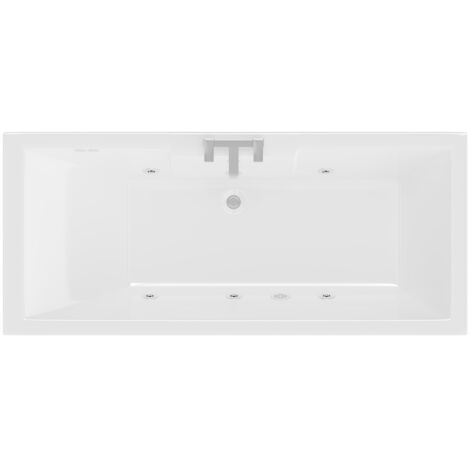 Legend 1500mm x 700mm Right Hand 6 Jet Chrome Flat Jet Single Ended Whirlpool Bath