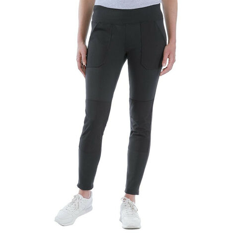 Legging femme Force Utility CARHARTT 102482 - Déstockage - Noir - XS - Jambes standards