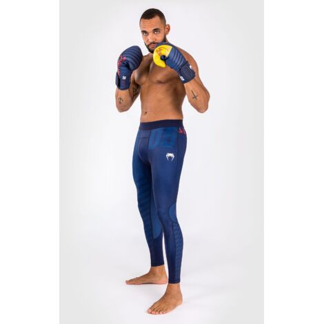 Leggings de sport Venum pour homme, modèle 05, bleu/jaune, taille M