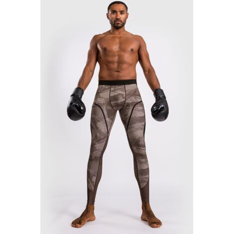 Leggings d'entraînement Venum Electron 3.0 Sand pour homme, taille M