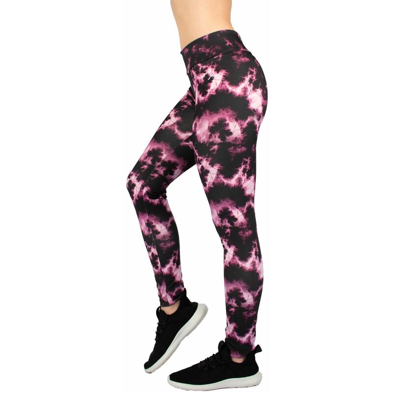 

Leggings sostenibles Aqua Black Storm malva M - Lindissims