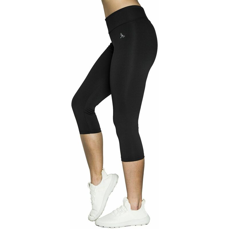 

Leggings sostenibles Capri Black Smooth negro Lindissims XS