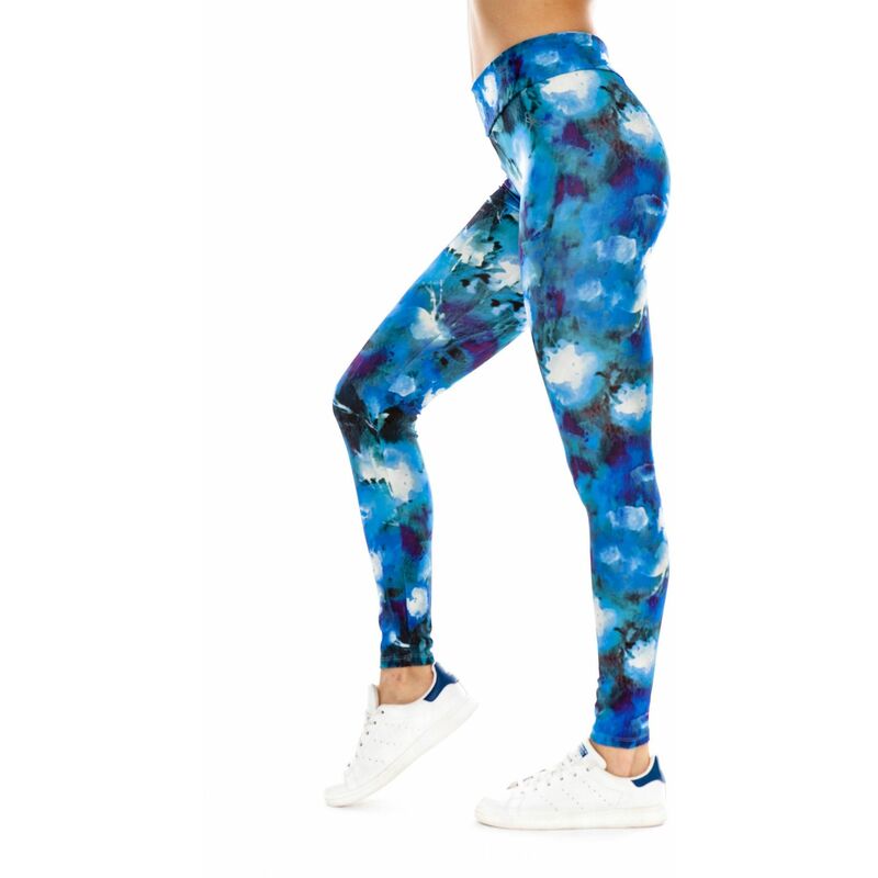 

Leggings sostenibles Lestes Aquarella azul Lindissims XXS