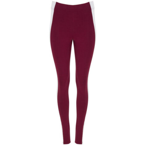 Leggins Agia Roly 0398 L Burgundy / Blanco