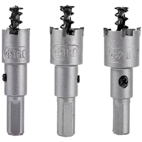 Legierungs-Lochschneider, Hartmetall-Lochöffner, Edelstahl-Lochöffner, Reibahle, Metall-Lochbohrer