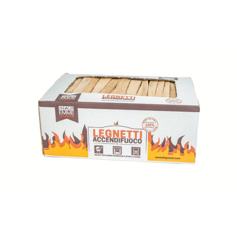LEGNETTI ACCENDIFUOCO FAGGIO 6 KG CIRCA SCATOLA- 1,0 pz