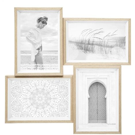 Legno moly pell-mell 4 foto - Atmosphera créateur d'intérieur