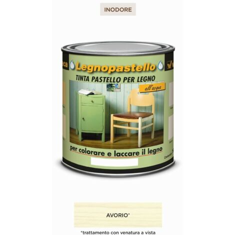 LEGNOPASTELLO TINTA ML 250 AVORIO - VELECA