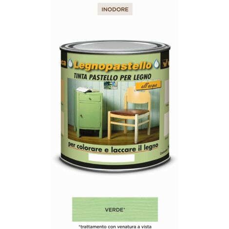 Legnopastello Tinta Ml 250 Verde - Veleca