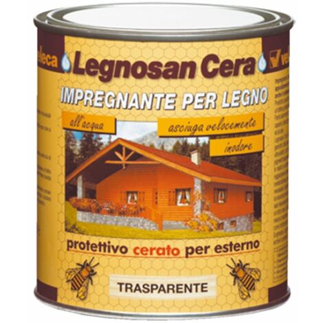 Legnosan cera castagno litri 2,5 veleca - veleca