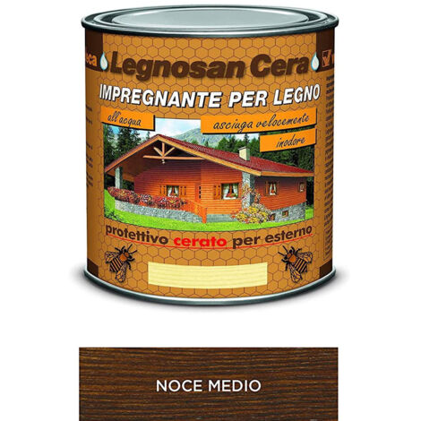 Legnosan Cera Noce Medio Ml 750 - Veleca