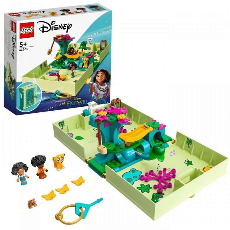 Lego - 43200 Disney Princess La Porte Magique d'Antonio, Cabane Pour Enfants Des 5 Ans Du Film Encanto, Jouet De Construction
