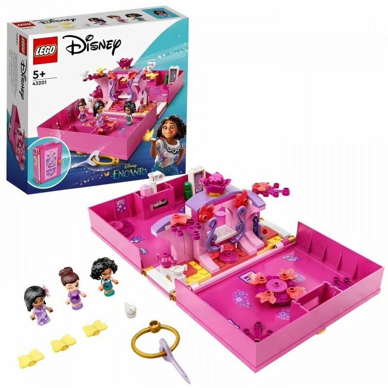 Lego - 43201 Disney Princess La Porte Magique d'Isabela, Pour Enfants +5 Ans, Ensemble Du Film Encanto, Jouet De Construction