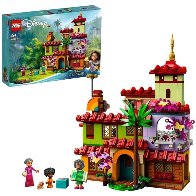 Lego - 43202 Disney Princess La Maison Madrigal, Jouet De Construction, Mini-Poupées, Idée De Cadeau Enfant +6 Ans Film Encanto