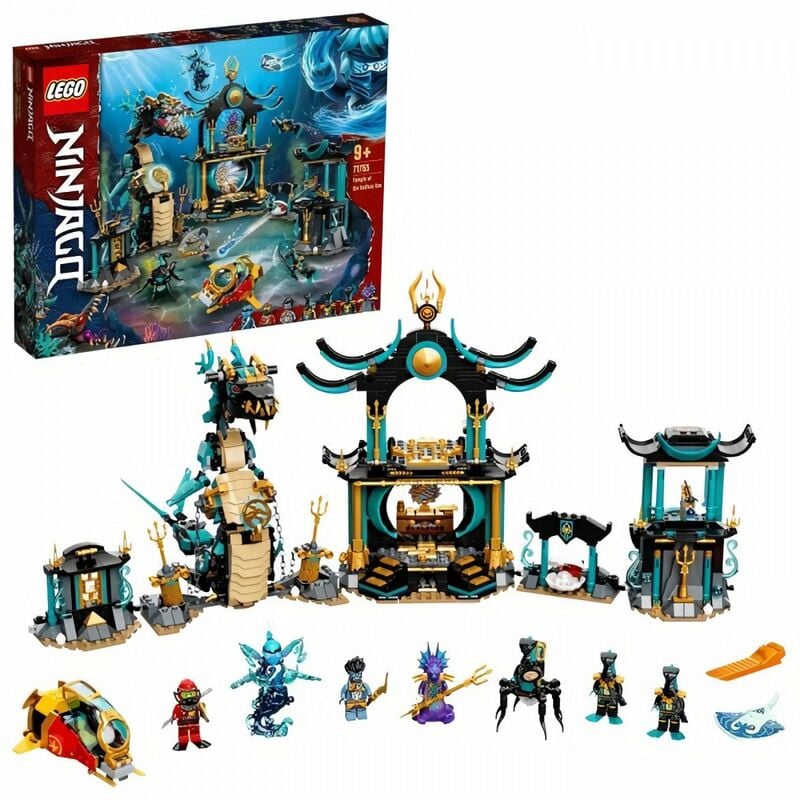 LEGO 71755 NINJAGO Le temple de la Mer sans fin avec Ninja Kai Jouet Enfant 9 ans et plus