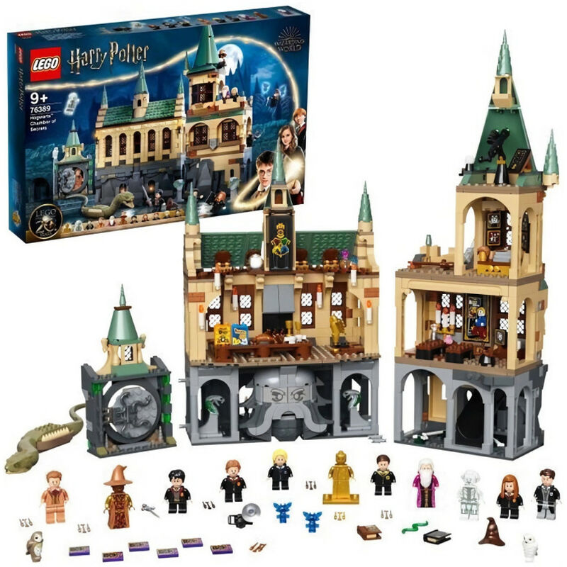 Harry Potter La Chambre des Secrets de Poudlard 76389 - Jeu de construction (1 176 pieces) - Lego