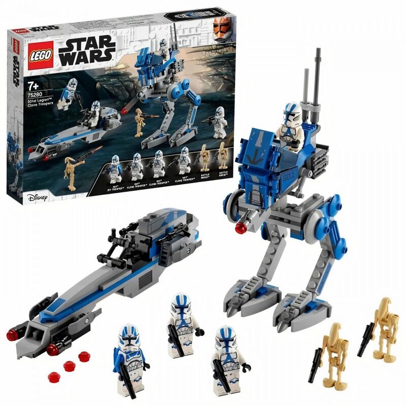 LEGO Star Wars 75280 Les Clone troopers de la 501eme légion