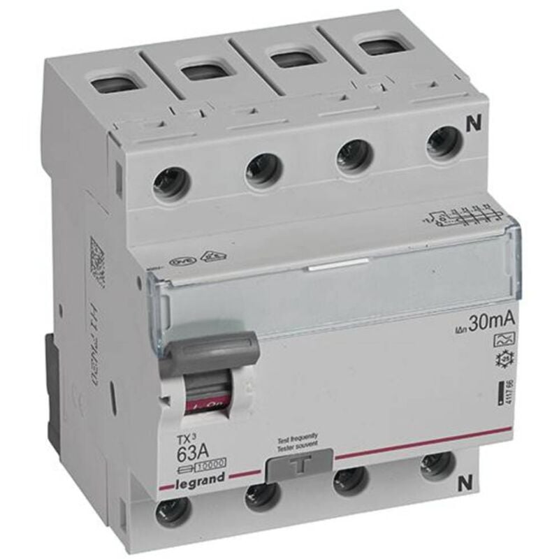Legrand - legr TX3DISJONCTEUR à 63A 4P 30MA 4117661ST