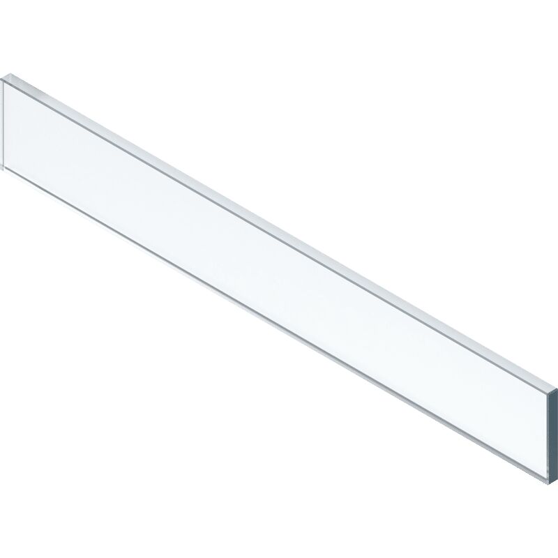 Legrabox Einschubelement-Vorne, H=70, KB=600 (18/19), Glas klar - Blum
