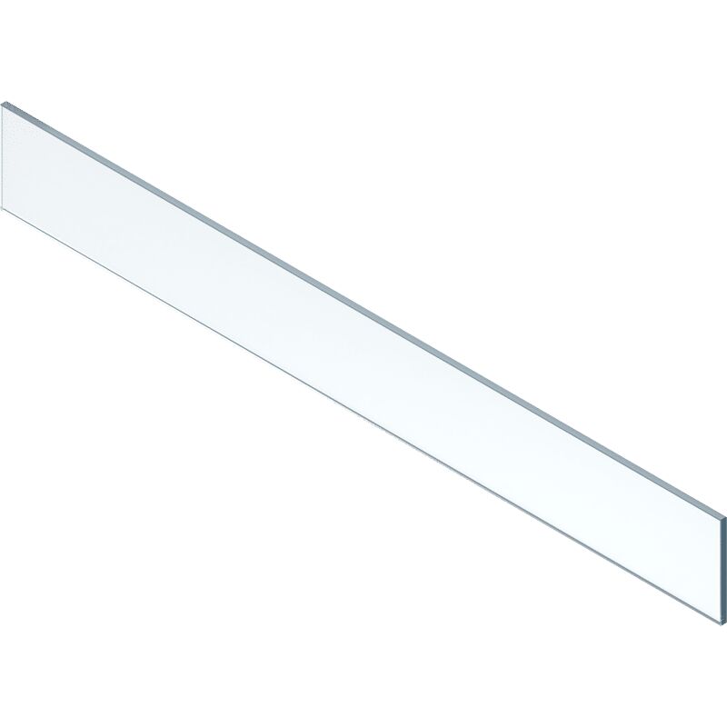 Legrabox Einschubelement-Vorne, H=138, KB=1200 (18/19), Glas klar - Blum