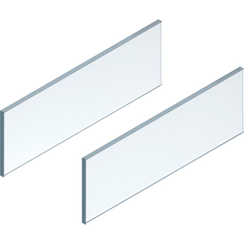 Legrabox free Einschubelement Seite, nl 500 mm, Glas klar - Blum