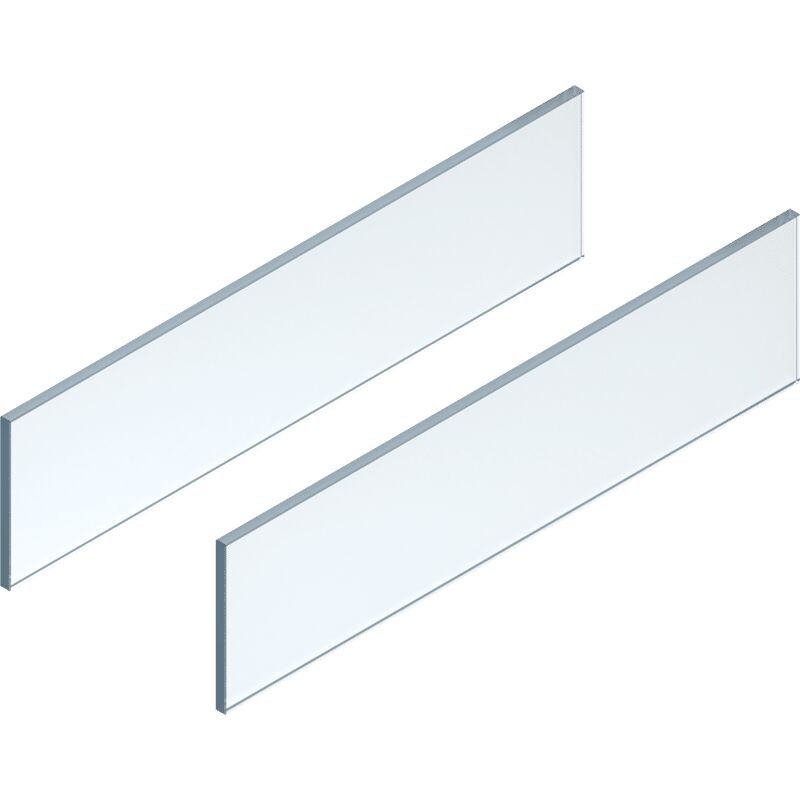 Legrabox free Einschubelement Seite, nl 650 mm, Glas klar - Blum