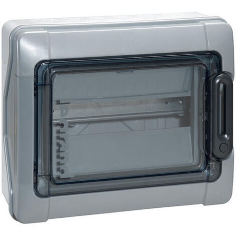 Legrand 001921 - Quadro elettrico Plexo Stagno 12 Moduli con perf. diretto - IP65 - IK09 - grigio