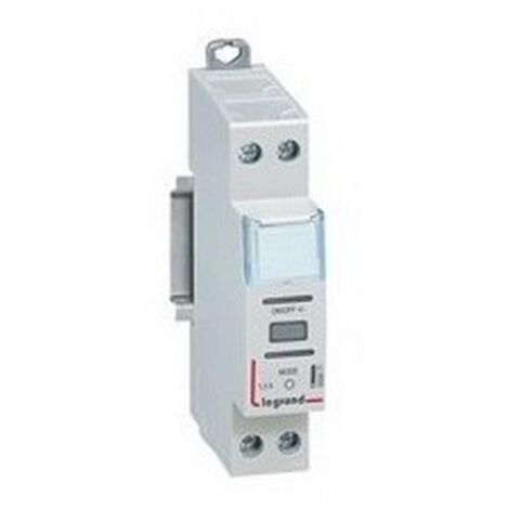 Legrand 002671 – Ferndimmer kompatibel mit Energiesparlampen – 1 Modul
