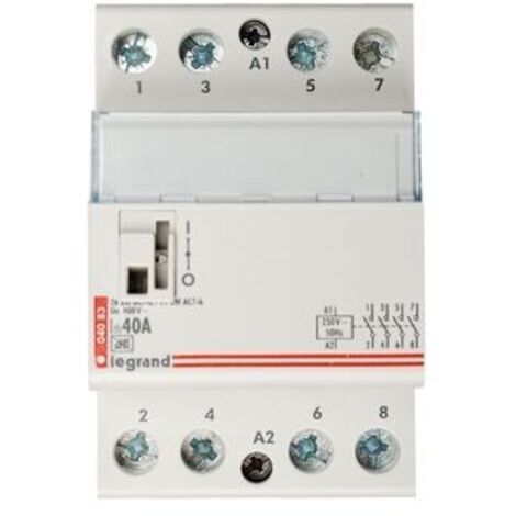 LEGRAND 004083 CONTACTEUR BOURDONNE 230 V 40 A 4S 412562