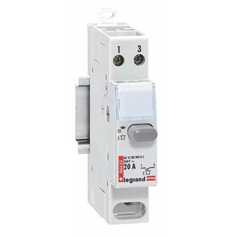 Legrand 004453 Interrupteur Poussoir 20A - 1NO