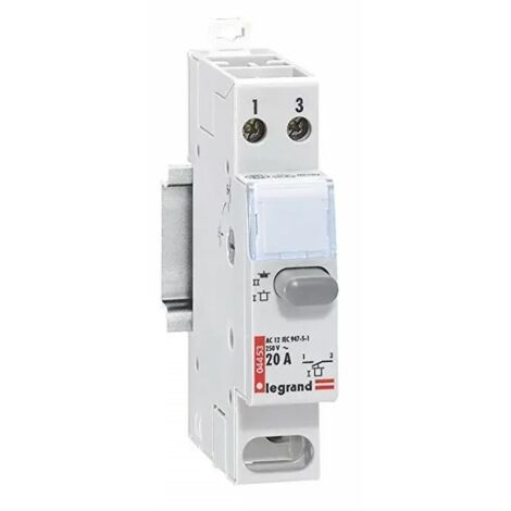Legrand 004453 Interruptor Pulsador 20A - 1NO