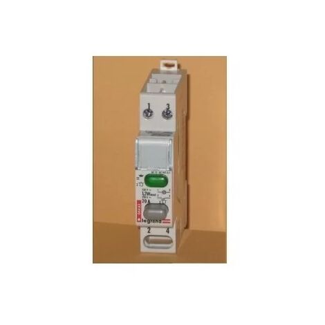 Legrand 004463 Interrupteur Poussoir Lexic - Doppelfunktion - 20A - 250V - 1 Schließer+vert