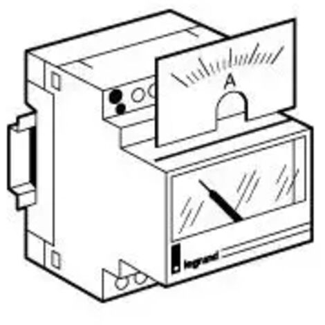 Legrand 004620 Cadran de mesure pour ampèremètre 046 00 Lexic - 0-600 A