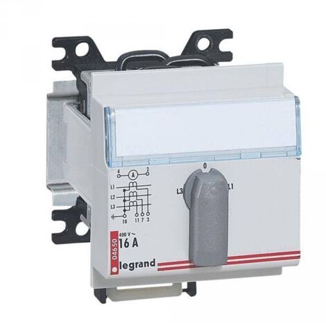 Legrand 004650 Interruptor giratorio amperímetro Lexic - 4 posiciones