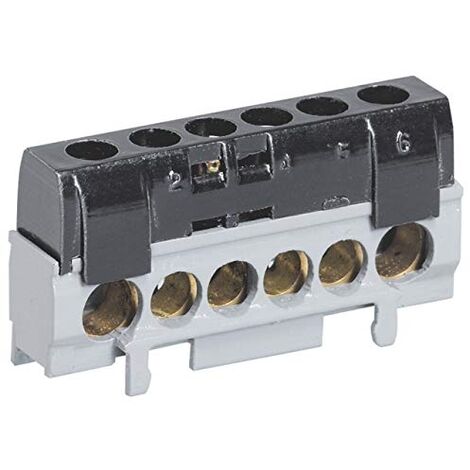 Legrand 004816. Klemmenleiste 35 mm² 5 x 25 mm² schwarz . Explosionsgeprüfte Ausführung 'EEx e' nein . Technische Daten