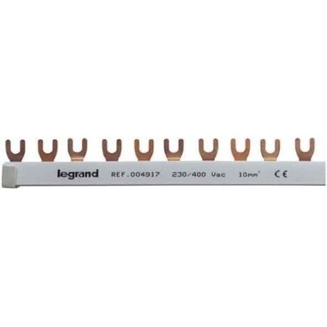 LEGRAND 004917 GABELKAMMSCHIENE 3P/10MM