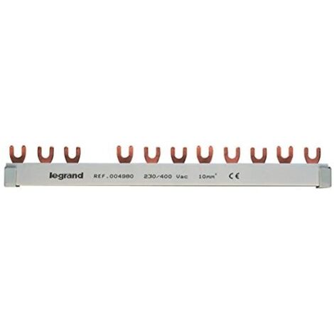 LEGRAND 004980 FOURCHETTE PEIGNE 3P/10 MM0 V
