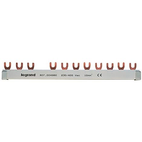 LEGRAND 004980 FOURCHETTE PEIGNE 3P/10 MM0 V