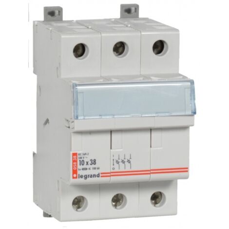 LEGRAND 005838  Cortacircuitos seccionable T0 3P LEXIC