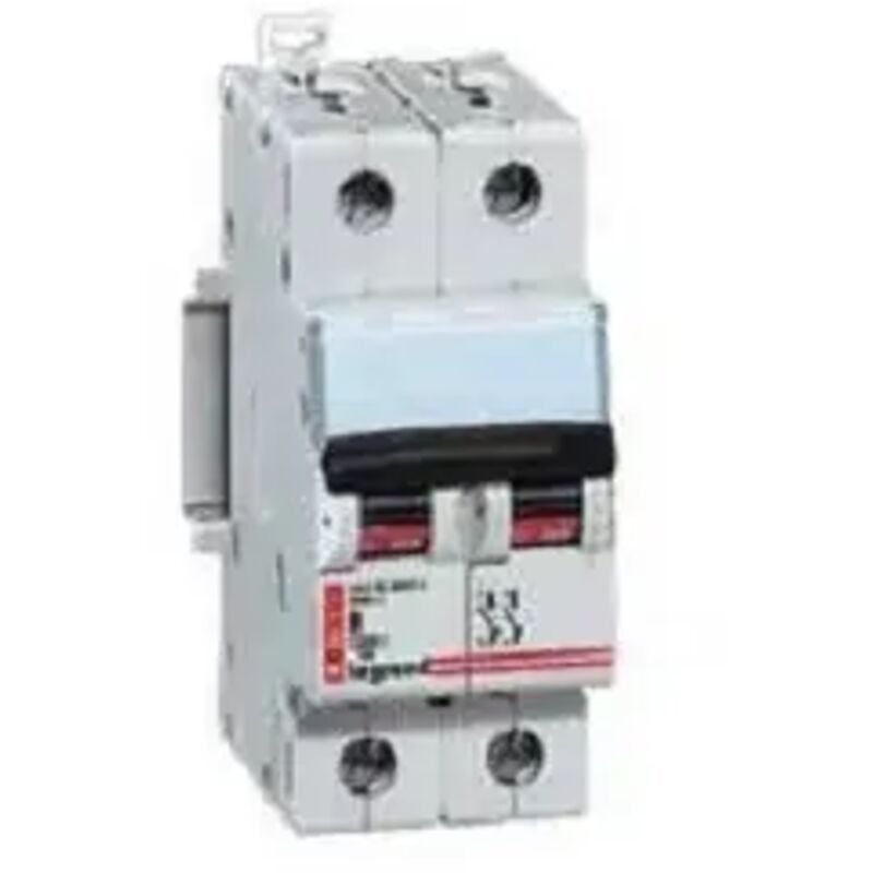 006472 Disjoncteur magnéto-therm dx 6000 - Lexic à vis - 2P 40A 230/400V courbe c - Legrand