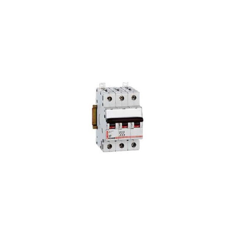 006484 Magneto-therm dx 6000 circuit breaker - Lexic screw - 3P 400V 6A curve c - Legrand