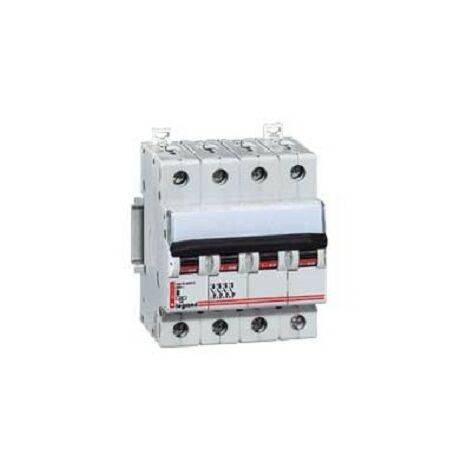 Legrand 006556 Disjoncteurmagnéto-therm DX 6000 - Lexic à vis - 4P 2A 400V courbe C