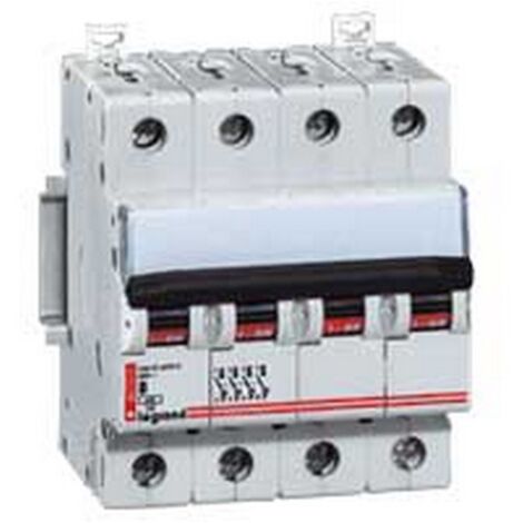 Legrand 006564 Magneto-therm DX 6000 Leistungsschalter – Lexic-Schraube – 4P – 400 V – 20 A – Kurve C